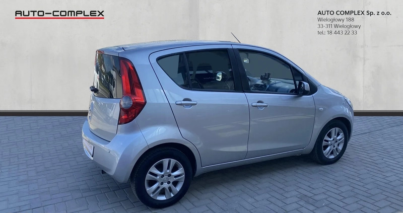 Opel Agila cena 22900 przebieg: 174220, rok produkcji 2011 z Chodecz małe 232